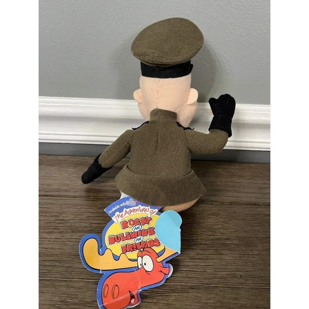 Vtg‎ Stuffins Rocky Bullwinkle Fearless Leader Monocle German Plush